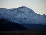 05 Cho Oyu Close Up At Sunrise From Across Tingri Plain Cho Oyu (8201m), the sixth highest mountain in the world, close up from Tingri at sunrise.